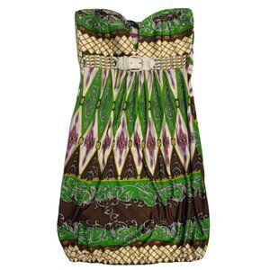 Sky Strapless Mini Dress